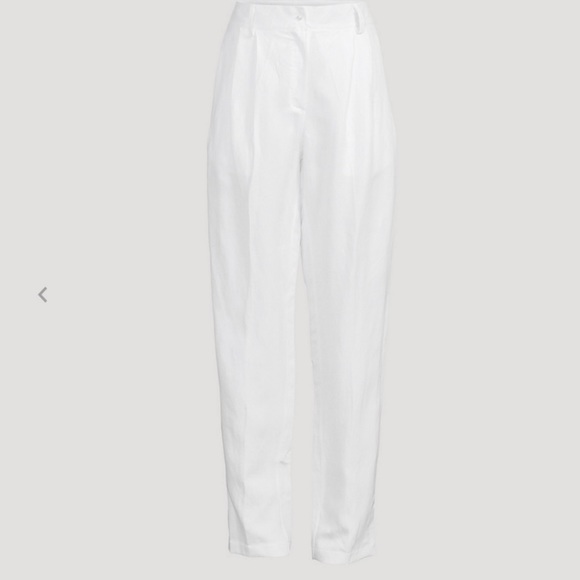 Uncle Studios White Linen Bloomers - Picture 2 of 2